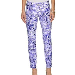Lilly Pulitzer Kelly Pant Rock The Dock Size 2
